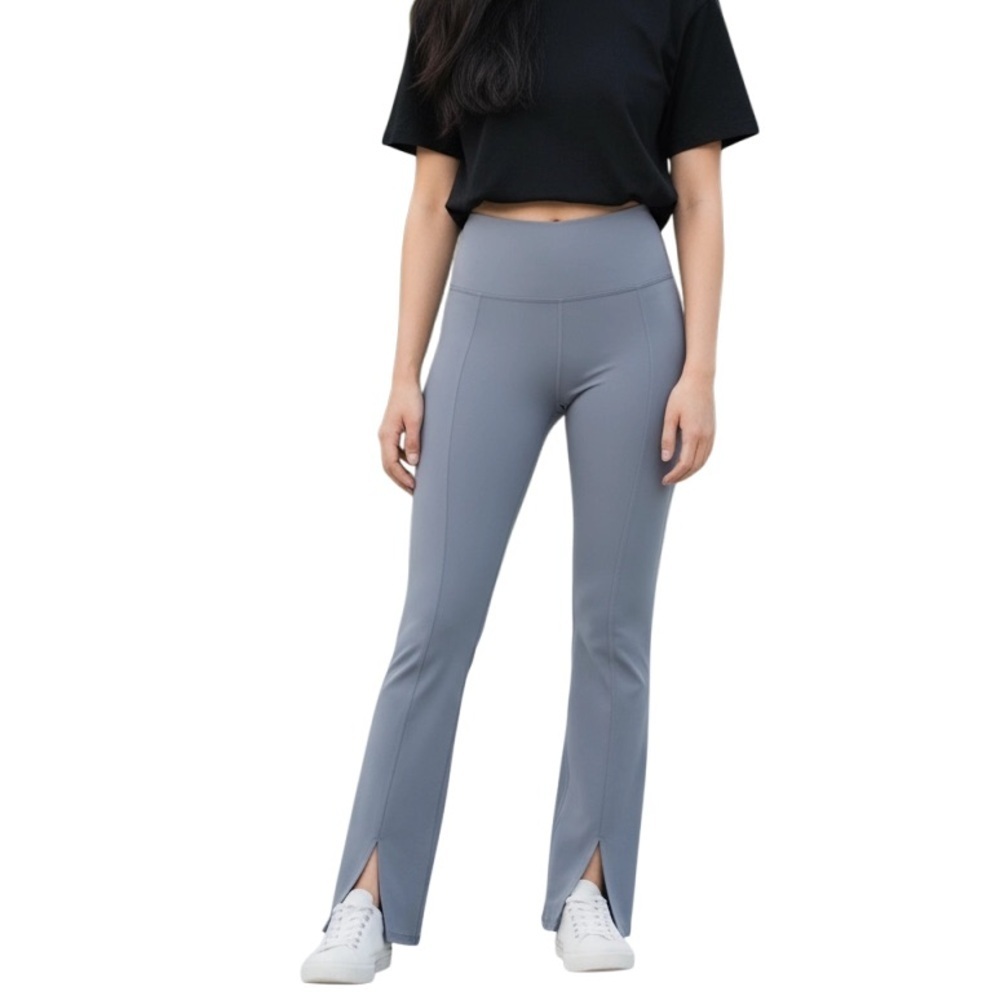 CALVIN KLEIN PERFORMANCE Pants Grey Split Hem